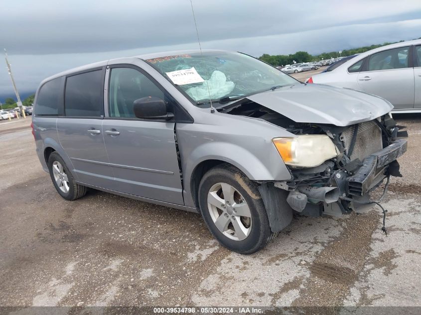 2014 Dodge Grand Caravan Se VIN: 2C4RDGBG3ER187343 Lot: 39534798