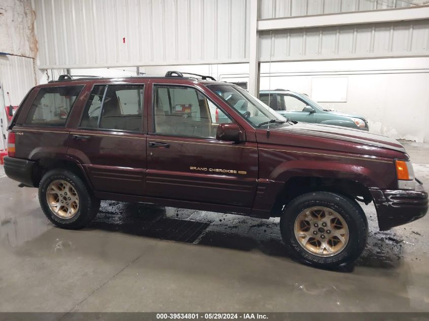 1996 Jeep Grand Cherokee Limited VIN: 1J4GZ78S3TC166304 Lot: 39534801