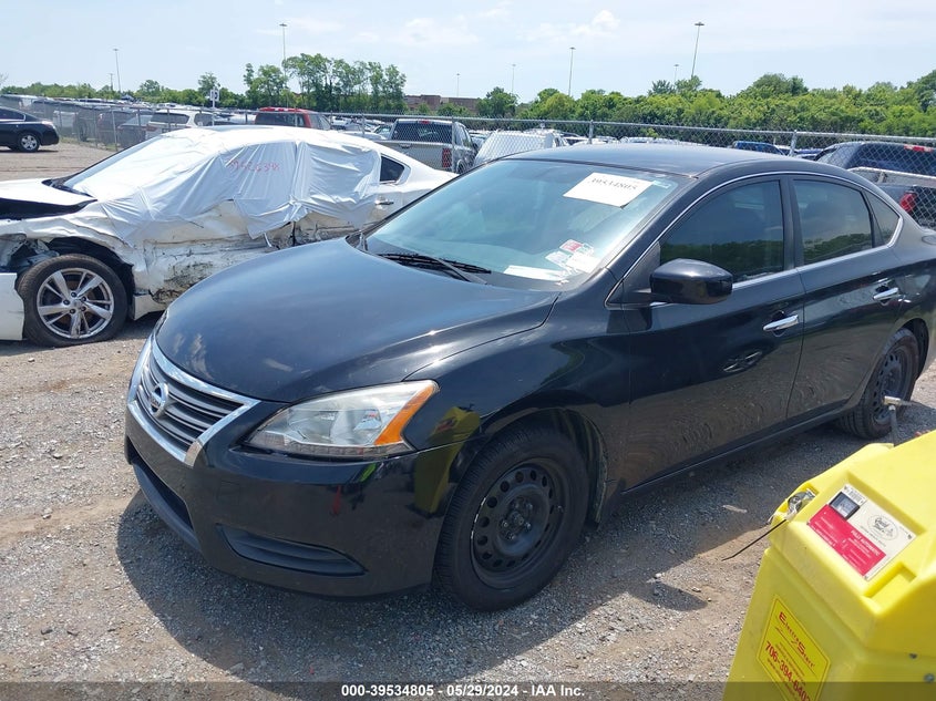 2013 Nissan Sentra Sv VIN: 3N1AB7AP8DL671768 Lot: 39534805