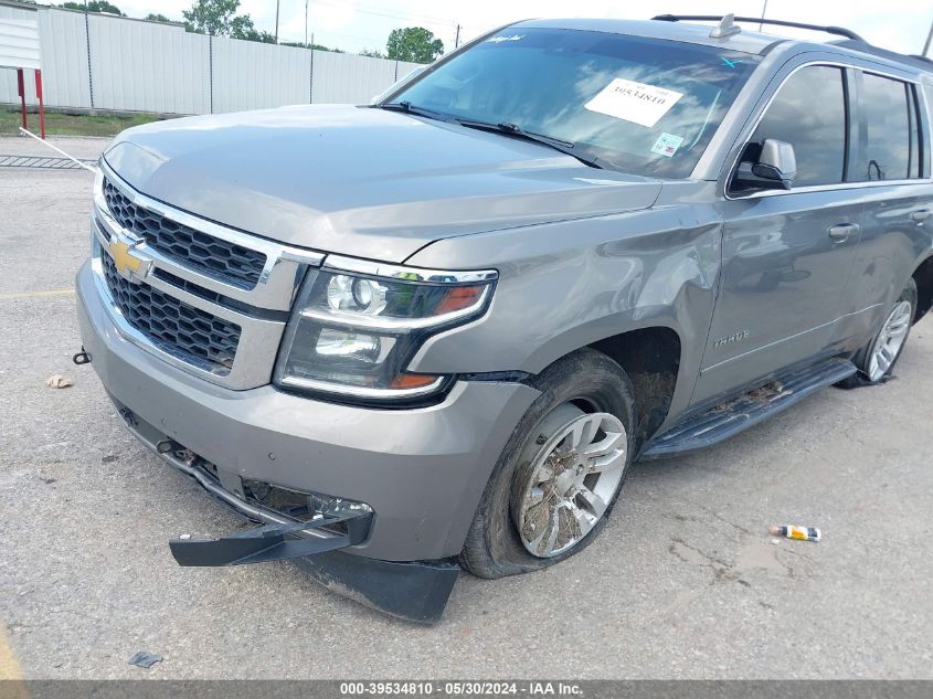 2018 Chevrolet Tahoe Lt VIN: 1GNSKBKC6JR375787 Lot: 39534810