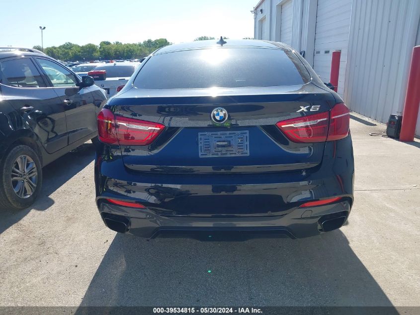 2016 BMW X6 xDrive50I VIN: 5UXKU6C55G0R99909 Lot: 39534815