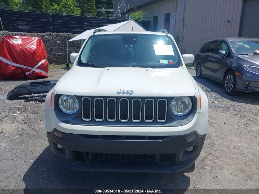 2015 Jeep Renegade Latitude VIN: ZACCJBBT7FPC23216 Lot: 39534818