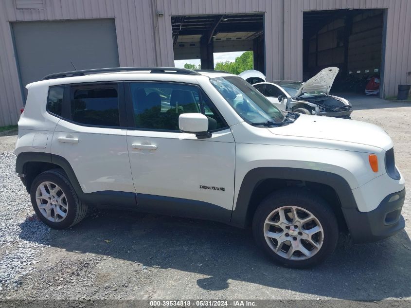 2015 Jeep Renegade Latitude VIN: ZACCJBBT7FPC23216 Lot: 39534818
