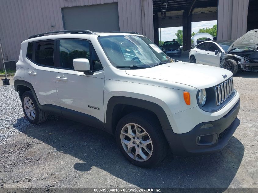 2015 Jeep Renegade Latitude VIN: ZACCJBBT7FPC23216 Lot: 39534818