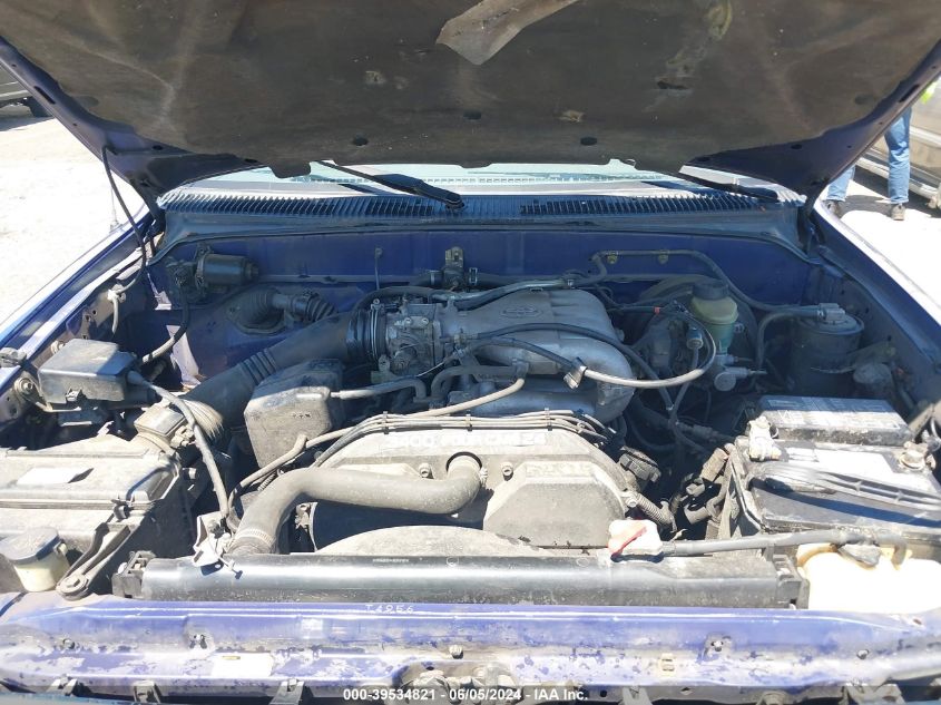 1995 Toyota Tacoma Xtracab VIN: 4TAVN73F5SZ062102 Lot: 39534821