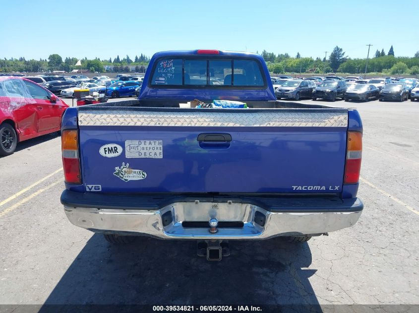 1995 Toyota Tacoma Xtracab VIN: 4TAVN73F5SZ062102 Lot: 39534821