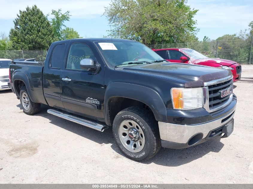 2010 GMC Sierra 1500 K1500 Sl VIN: 1GTSKUEA6AZ263179 Lot: 39534849