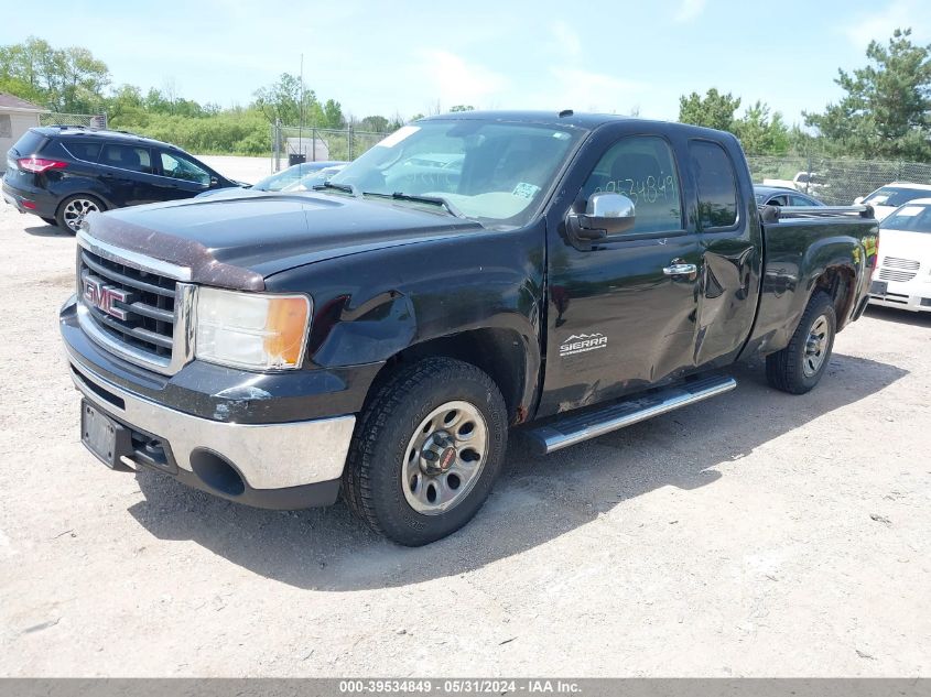 2010 GMC Sierra 1500 K1500 Sl VIN: 1GTSKUEA6AZ263179 Lot: 39534849