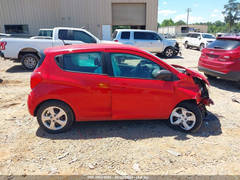 2020 Chevrolet Spark Fwd Ls Automatic VIN: KL8CB6SA6LC404397 Lot: 39534855