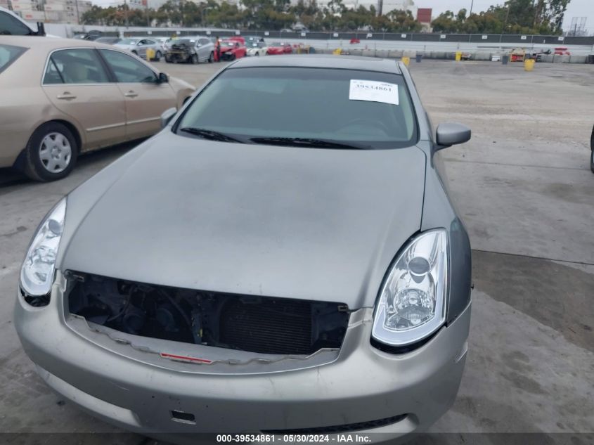 2005 Infiniti G35 VIN: JNKCV54E85M413218 Lot: 39534861
