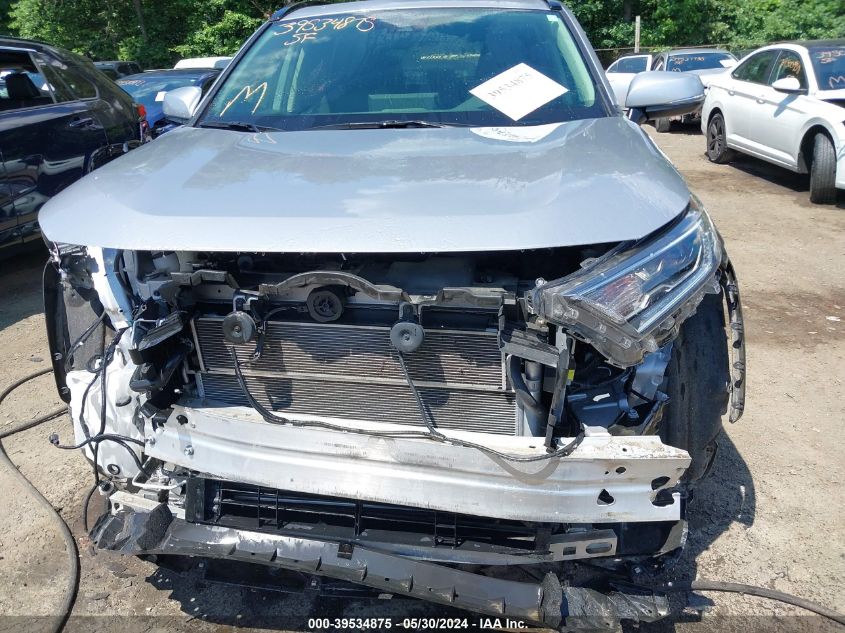 2021 Toyota Rav4 Xle Premium Hybrid VIN: JTMB6RFV5MD515346 Lot: 39534875