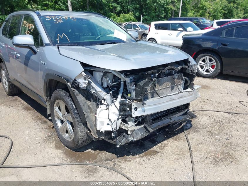 2021 Toyota Rav4 Xle Premium Hybrid VIN: JTMB6RFV5MD515346 Lot: 39534875