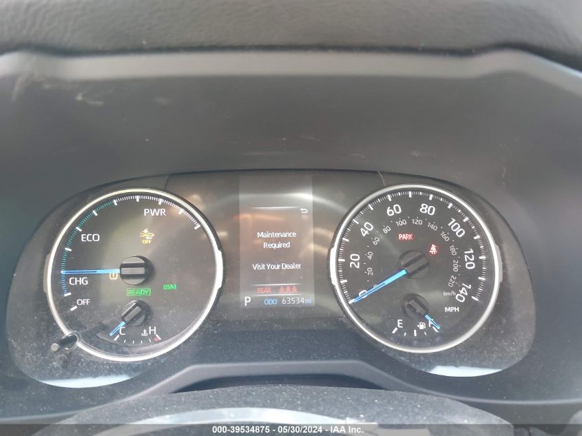 2021 Toyota Rav4 Xle Premium Hybrid VIN: JTMB6RFV5MD515346 Lot: 39534875