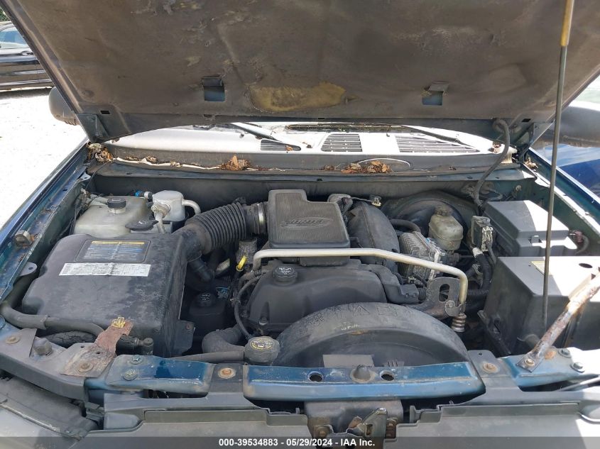 2004 Chevrolet Trailblazer Lt VIN: 1GNDT13S042309741 Lot: 39534883