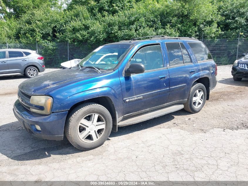 2004 Chevrolet Trailblazer Lt VIN: 1GNDT13S042309741 Lot: 39534883