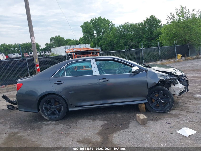 2012 Toyota Camry Se VIN: 4T1BF1FK3CU010360 Lot: 39534889