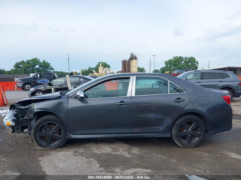 2012 Toyota Camry Se VIN: 4T1BF1FK3CU010360 Lot: 39534889