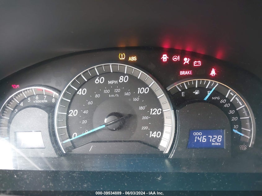 2012 Toyota Camry Se VIN: 4T1BF1FK3CU010360 Lot: 39534889