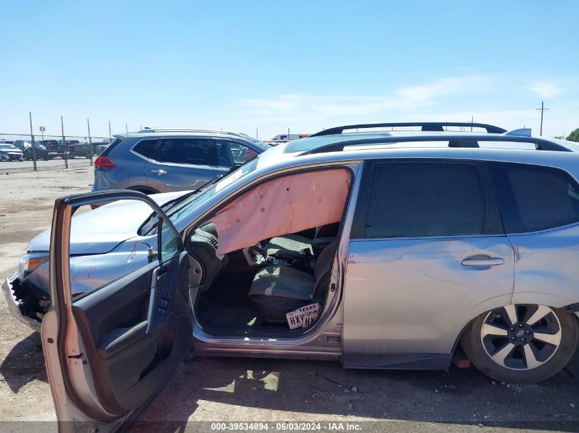 2017 Subaru Forester 2.5I Limited VIN: JF2SJAJC1HH425715 Lot: 39534894