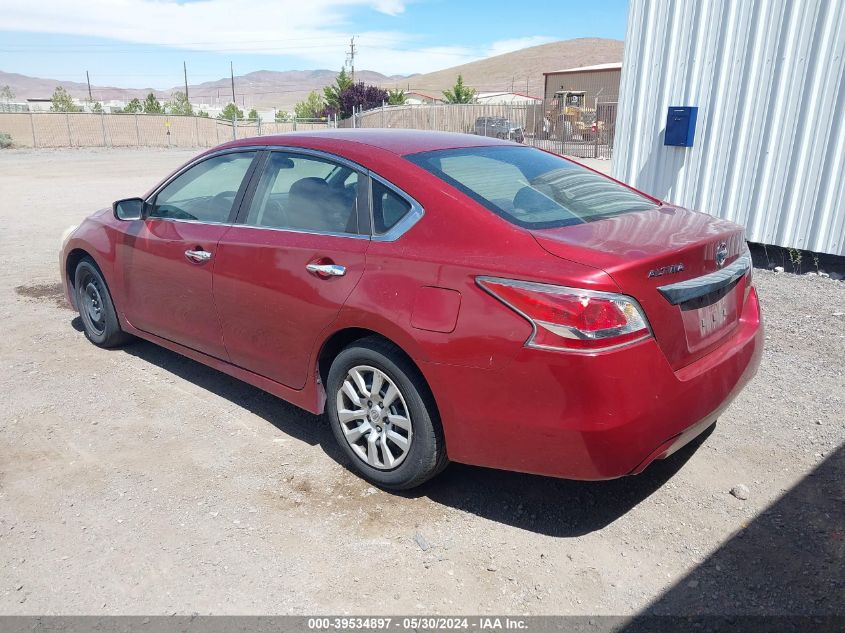 2015 Nissan Altima 2.5/2.5 S/2.5 Sl/2.5 Sv VIN: 1N4AL3APXFN378739 Lot: 39534897