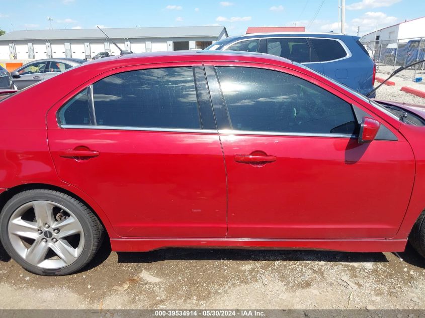 2010 Ford Fusion Sport VIN: 3FAHP0KCXAR203698 Lot: 39534914