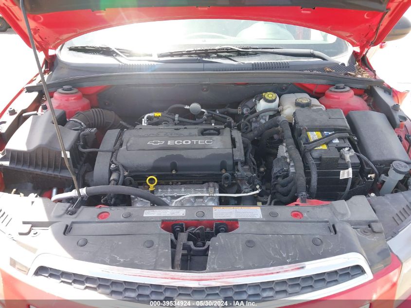 2014 Chevrolet Cruze Ls Auto VIN: 1G1PA5SH0E7480916 Lot: 39534924