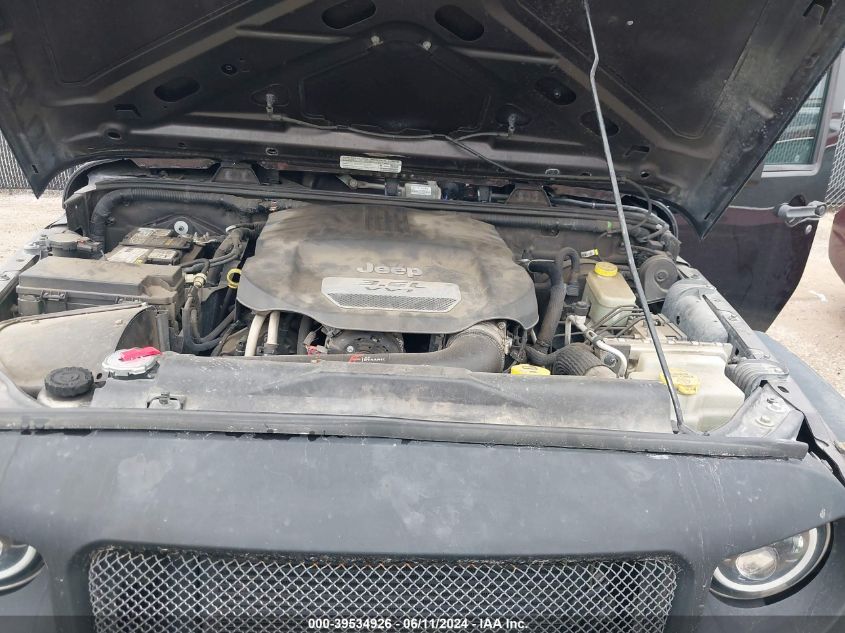 2013 Jeep Wrangler Unlimited Sport VIN: 1C4BJWDG9DL650160 Lot: 39534926