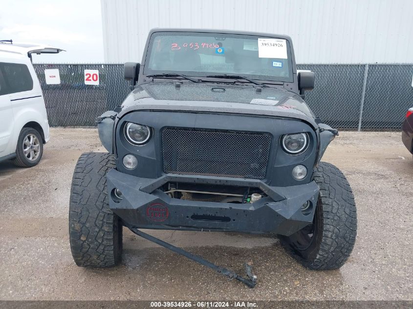 2013 Jeep Wrangler Unlimited Sport VIN: 1C4BJWDG9DL650160 Lot: 39534926