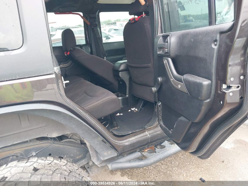 2013 Jeep Wrangler Unlimited Sport VIN: 1C4BJWDG9DL650160 Lot: 39534926