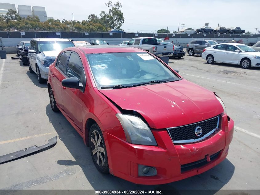 2012 Nissan Sentra 2.0 Sr VIN: 3N1AB6APXCL772139 Lot: 39534934