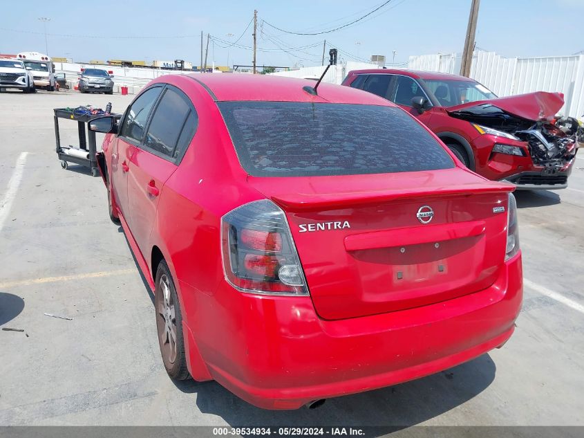 2012 Nissan Sentra 2.0 Sr VIN: 3N1AB6APXCL772139 Lot: 39534934