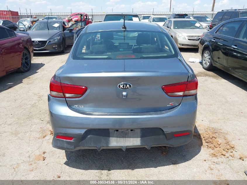 2020 Kia Rio S VIN: 3KPA24AD7LE333444 Lot: 39534938