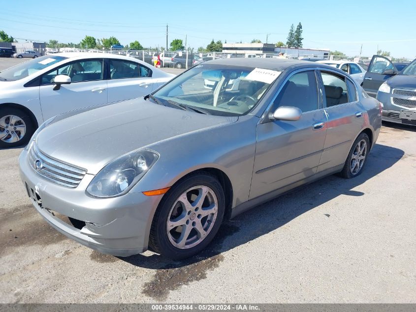 2004 Infiniti G35 VIN: JNKCV51E24M618388 Lot: 39534944