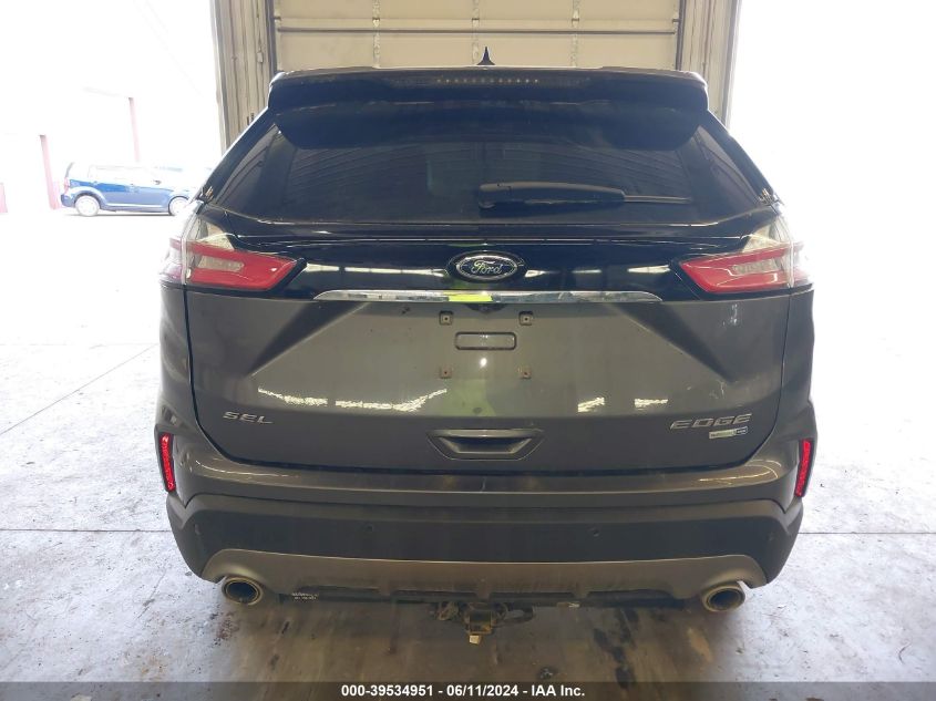 2021 Ford Edge Sel VIN: 2FMPK4J93MBA25102 Lot: 39534951