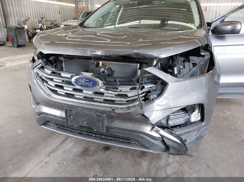 2021 Ford Edge Sel VIN: 2FMPK4J93MBA25102 Lot: 39534951