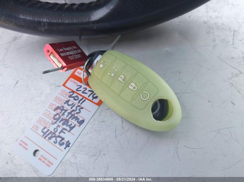 2011 Nissan Altima 3.5 Sr VIN: 1N4BL2AP4BN418564 Lot: 39534955