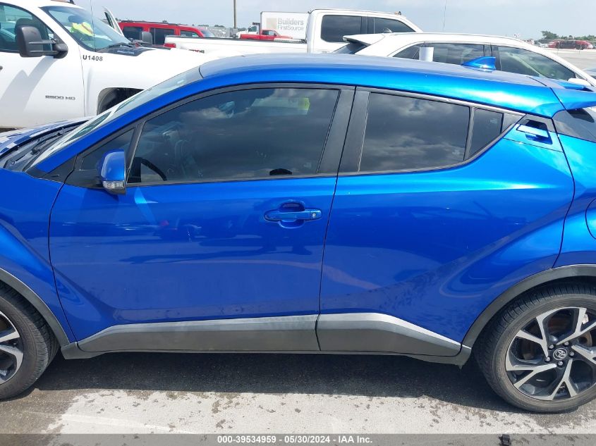 2018 Toyota C-Hr Xle Premium VIN: NMTKHMBX5JR037805 Lot: 39534959