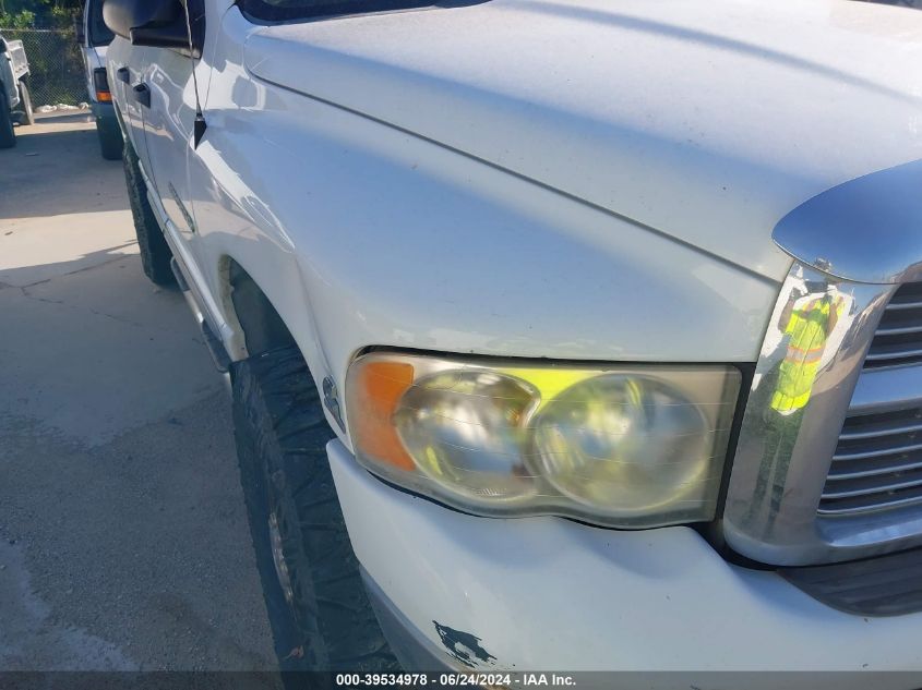2005 Dodge Ram 2500 Slt/Laramie VIN: 3D7KS28C15G702804 Lot: 39534978