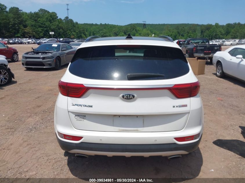 2018 Kia Sportage Sx Turbo VIN: KNDPRCA69J7373782 Lot: 39534981