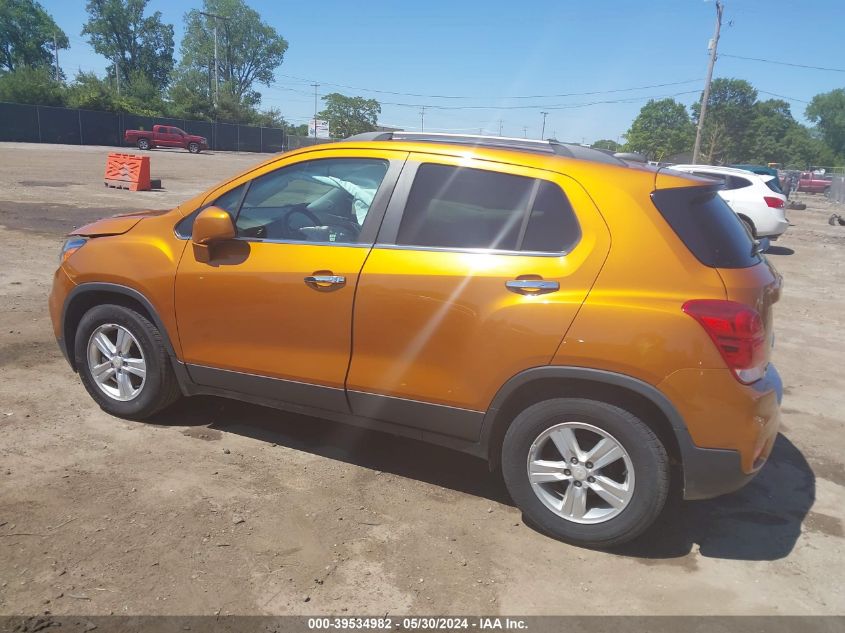 2017 Chevrolet Trax Lt VIN: 3GNCJLSB2HL169226 Lot: 39534982