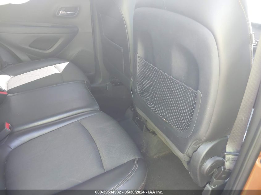 2017 Chevrolet Trax Lt VIN: 3GNCJLSB2HL169226 Lot: 39534982