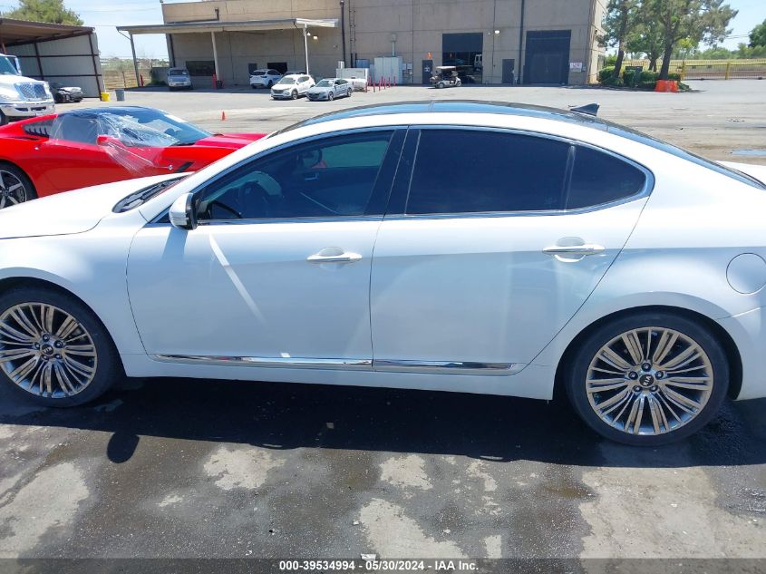 2014 Kia Cadenza Limited VIN: KNALN4D70E5165714 Lot: 39534994