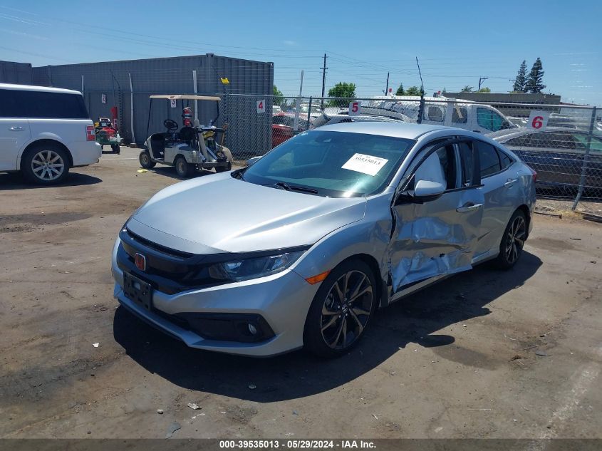 2019 Honda Civic Sport VIN: 2HGFC2F89KH519431 Lot: 39535013