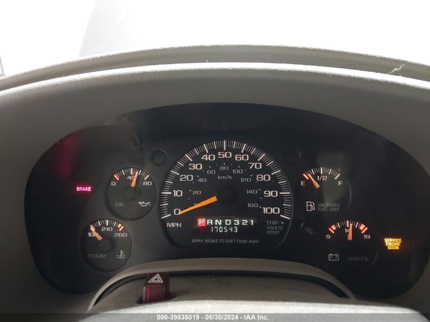 2000 Chevrolet Astro VIN: 1GNEL19W4YB177667 Lot: 39535019