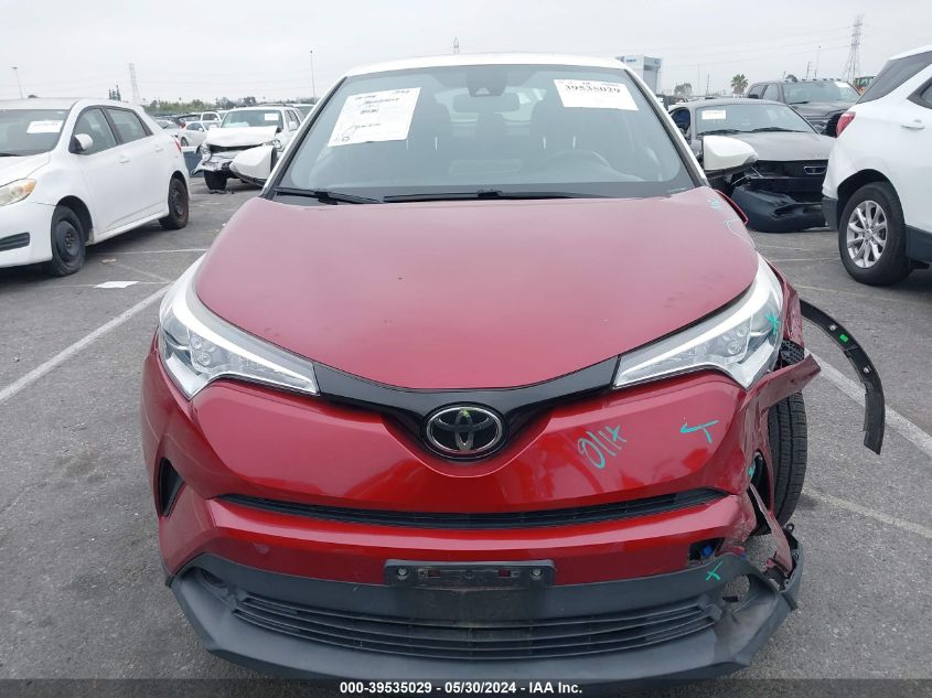 2018 Toyota C-Hr Xle/Xle Premium VIN: NMTKHMBX0JR020099 Lot: 39535029