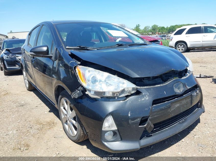 2012 Toyota Prius C Four VIN: JTDKDTB32C1020741 Lot: 39535038