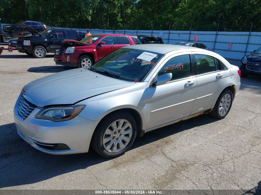 2012 Chrysler 200 Lx VIN: 1C3CCBAB3CN248500 Lot: 39535044