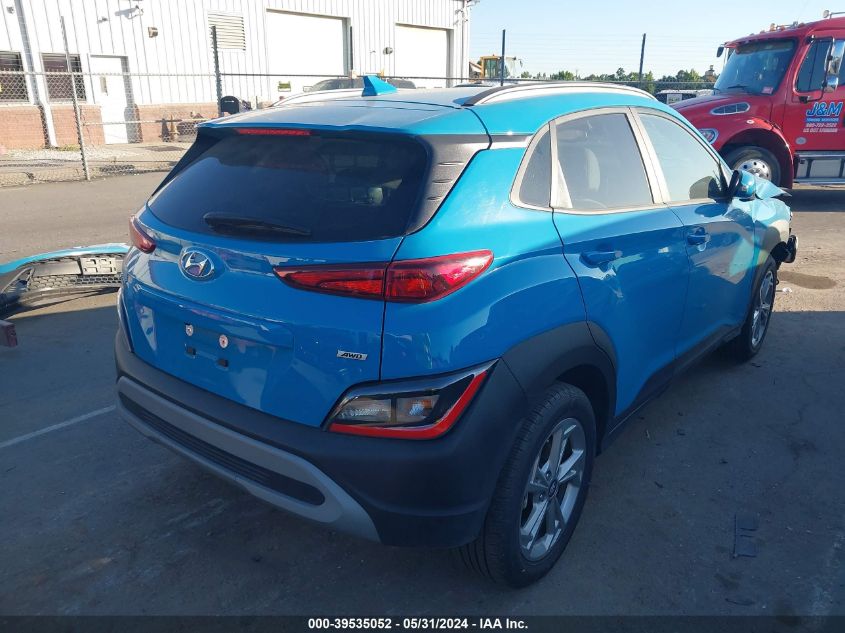 2023 Hyundai Kona Sel VIN: KM8K6CAB4PU976371 Lot: 39535052