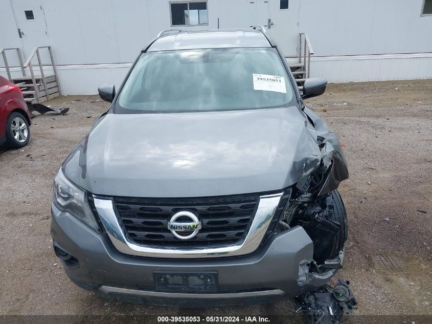 2018 Nissan Pathfinder S VIN: 5N1DR2MM6JC619018 Lot: 39535053