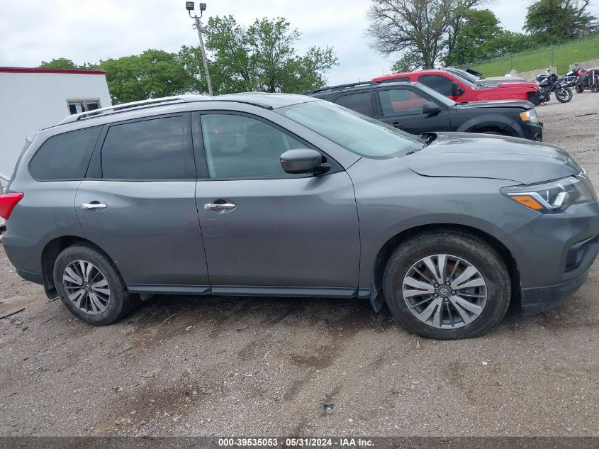 2018 Nissan Pathfinder S VIN: 5N1DR2MM6JC619018 Lot: 39535053